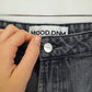 MOOD.DNM Charcoal Straight Leg Split Cuff Denim Jeans Size 16 by SwapUp-Online Second Hand Store-Online Thrift Store