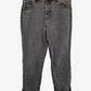 MOOD.DNM Charcoal Straight Leg Split Cuff Denim Jeans Size 16 by SwapUp-Online Second Hand Store-Online Thrift Store