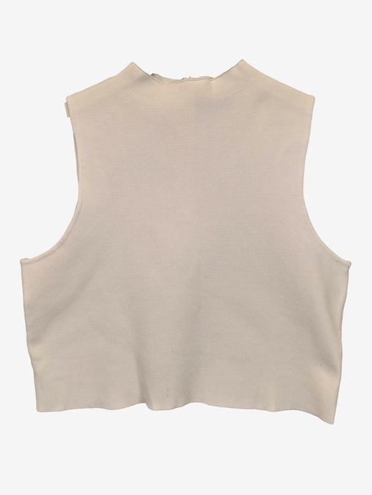 Willa Cropped Stretch Mock Neck Top Size 18 by SwapUp-Online Second Hand Store-Online Thrift Store