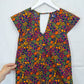 Keshet Capped Sleeve Folk Top Size XS by SwapUp-Online Second Hand Store-Online Thrift Store