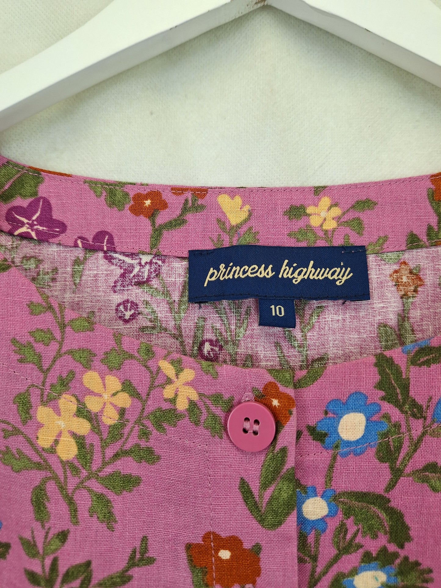 Princess Highway Spring Blooms Full Sleeve Blouse Size 10 by SwapUp-Online Second Hand Store-Online Thrift Store