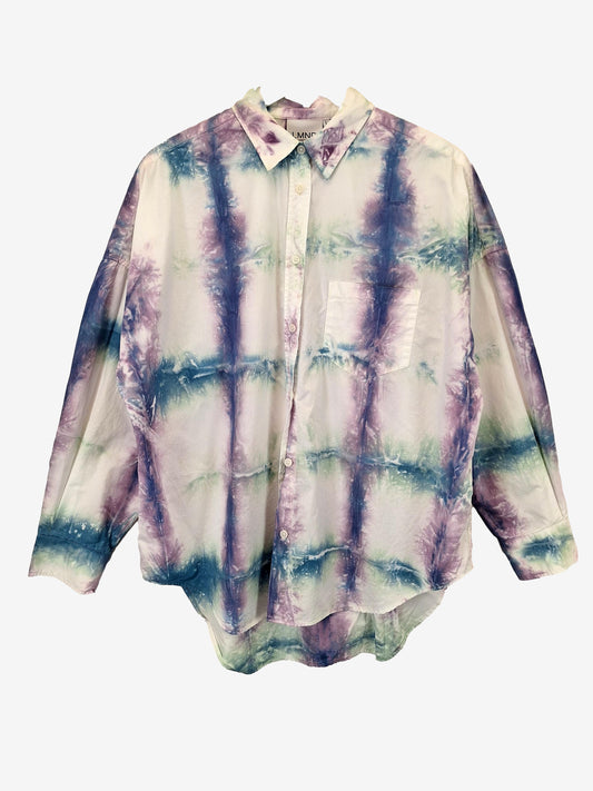 LMND Stylish Tie Dye Classic Shirt Size L by SwapUp-Online Second Hand Store-Online Thrift Store