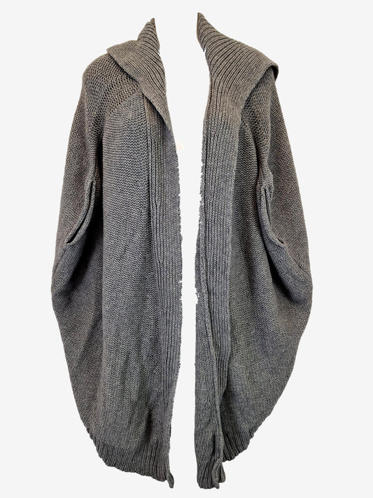 Thurley Cozy Wool Sleeveless Longline Cardigan Size S by SwapUp-Online Second Hand Store-Online Thrift Store
