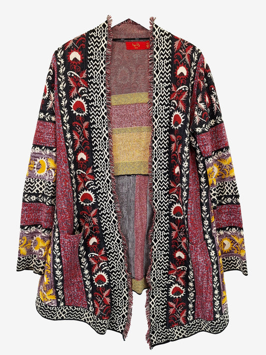 Tigerlily Boho Knit Longline Cardigan Size M by SwapUp-Online Second Hand Store-Online Thrift Store