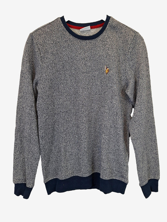 U.S Polo Assn. Classic Round Neck Jumper Size S by SwapUp-Online Second Hand Store-Online Thrift Store