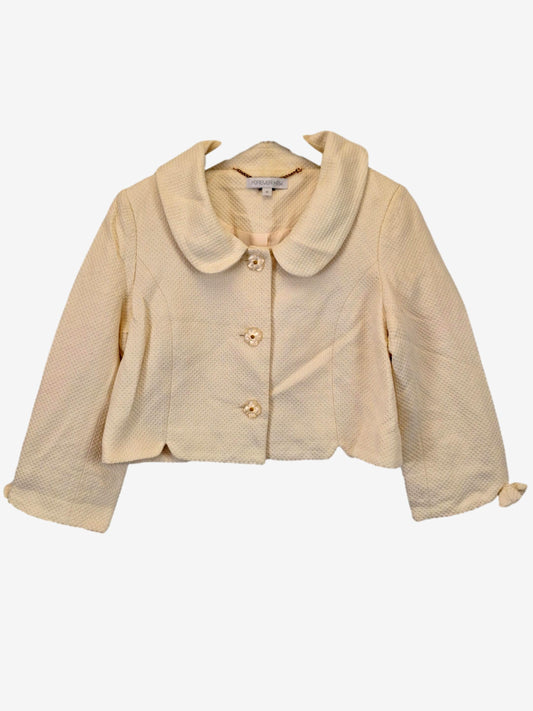 Forever New Elegant Bow Detail Jacket Size 10 by SwapUp-Online Second Hand Store-Online Thrift Store