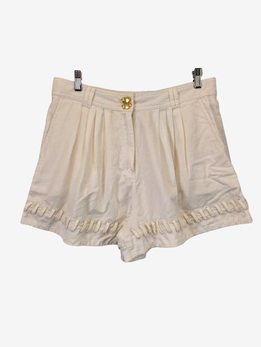 Aje Graceful Lace Pleated Shorts Size 14 by SwapUp-Online Second Hand Store-Online Thrift Store