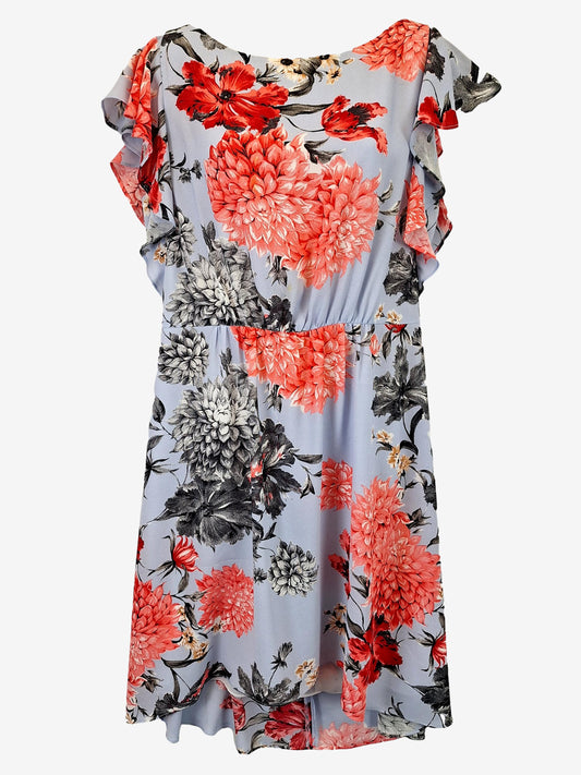 Veronika Maine Romantic Floral Midi Dress Size 12 by SwapUp-Online Second Hand Store-Online Thrift Store