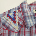ARIAT Checked Classic Embroidered Western Shirt Size L by SwapUp-Online Second Hand Store-Online Thrift Store