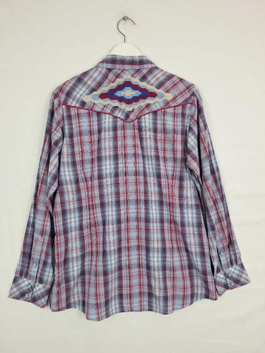 ARIAT Checked Classic Embroidered Western Shirt Size L by SwapUp-Online Second Hand Store-Online Thrift Store