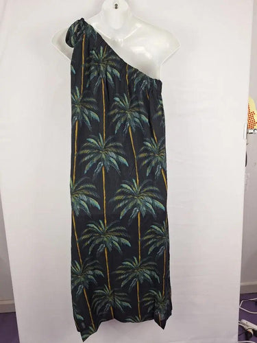 Adorne Resort One Shoulder Midi Dress Size 16 by SwapUp-Online Second Hand Store-Online Thrift Store