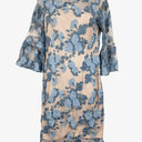 Adriana Papell Embroidered Mesh Overlay Mini Occasional Dress Size 10 by SwapUp-Online Second Hand Store-Online Thrift Store