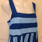 Adrift Pinafore Style Striped Maxi Dress Size S by SwapUp-Online Second Hand Store-Online Thrift Store