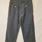 Aere Pleated Ramie Cropped Staple Pants Size 12 by SwapUp-Online Second Hand Store-Online Thrift Store