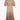 Aere Tan Linen Check Tea Maxi Dress Size 14 by SwapUp-Online Second Hand Store-Online Thrift Store