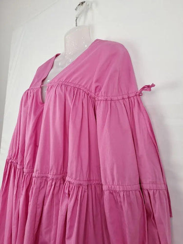 Aje Bubblegum Pink Adjustable Tie Mini Dress Size 4 by SwapUp-Online Second Hand Store-Online Thrift Store