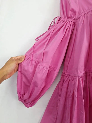 Aje Bubblegum Pink Adjustable Tie Mini Dress Size 4 by SwapUp-Online Second Hand Store-Online Thrift Store