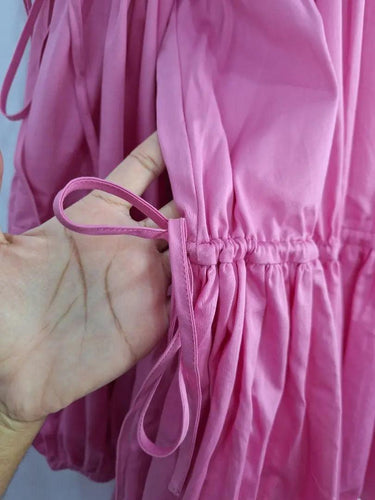 Aje Bubblegum Pink Adjustable Tie Mini Dress Size 4 by SwapUp-Online Second Hand Store-Online Thrift Store