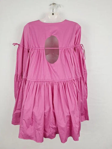 Aje Bubblegum Pink Adjustable Tie Mini Dress Size 4 by SwapUp-Online Second Hand Store-Online Thrift Store