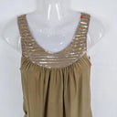 Aje Gold Sequin Silk Mini Dress Size 8 by SwapUp-Online Second Hand Store-Online Thrift Store