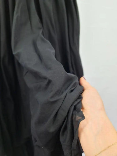 Aje Ruched Deep V Cotton Maxi Dress Size 8 by SwapUp-Online Second Hand Store-Online Thrift Store