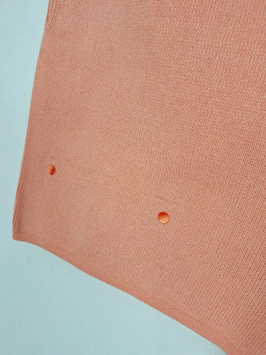 Aje Salmon Knitted High-waisted Shorts Size XXS by SwapUp-Online Second Hand Store-Online Thrift Store