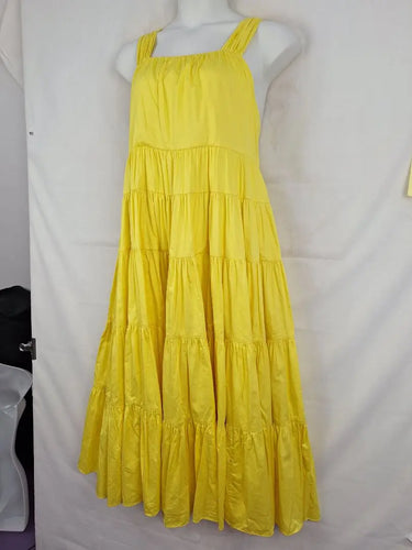 Aje Solstice Tiered Maxi Dress Size 12 by SwapUp-Online Second Hand Store-Online Thrift Store