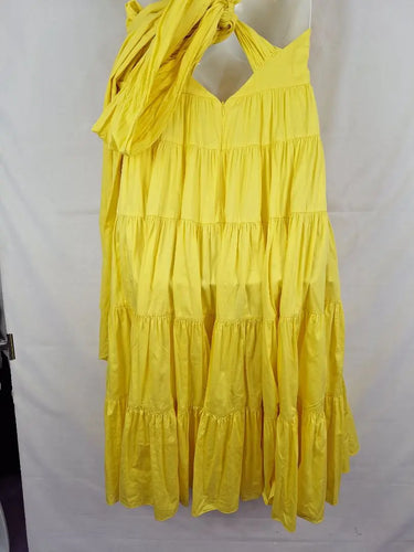 Aje Solstice Tiered Maxi Dress Size 12 by SwapUp-Online Second Hand Store-Online Thrift Store