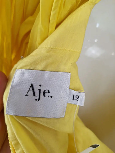 Aje Solstice Tiered Maxi Dress Size 12 by SwapUp-Online Second Hand Store-Online Thrift Store