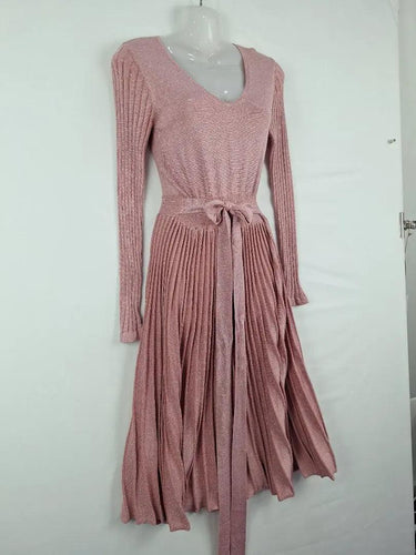 Alannah Hill Ballerina Sparkle Pleat Midi Dress Size 6 by SwapUp-Online Second Hand Store-Online Thrift Store