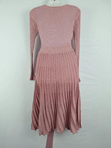 Alannah Hill Ballerina Sparkle Pleat Midi Dress Size 6 by SwapUp-Online Second Hand Store-Online Thrift Store