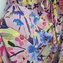 Alannah Hill Mauve Floral Wrapped Silk Midi Dress Size 14 by SwapUp-Online Second Hand Store-Online Thrift Store