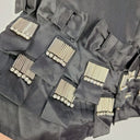 Alannah Hill Satin Embellished Statement Mini Skirt Size 10 by SwapUp-Online Second Hand Store-Online Thrift Store