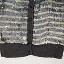 Alannah Hill Sequin Stripe Soft Wool Cardigan Size 10 by SwapUp-Online Second Hand Store-Online Thrift Store