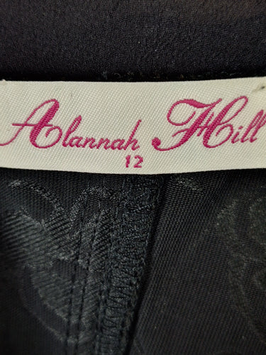 Alannah Hill Stylish Corset Detail Midi Dress Size 12 by SwapUp-Online Second Hand Store-Online Thrift Store