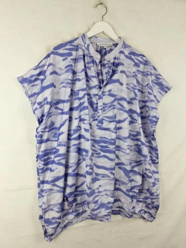 Alexandra Lilac Chicago Tie Dye Boxy Blouse Size XXL by SwapUp-Online Second Hand Store-Online Thrift Store