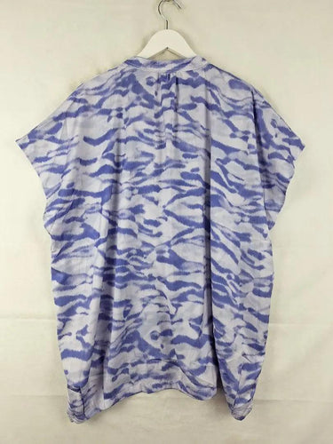 Alexandra Lilac Chicago Tie Dye Boxy Blouse Size XXL by SwapUp-Online Second Hand Store-Online Thrift Store