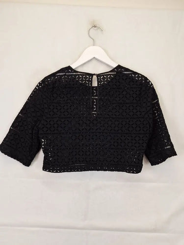 Alice McCall Luxe Lace Crop Top Size 8 by SwapUp-Online Second Hand Store-Online Thrift Store