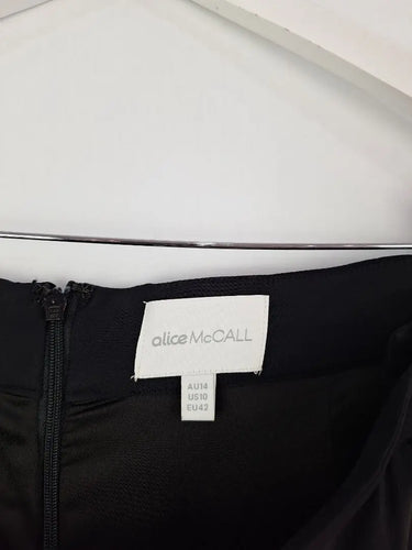 Alice McCall Striking  Wide Leg Cropped Pants Size 14 by SwapUp-Online Second Hand Store-Online Thrift Store