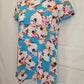 All About Eve Aqua Floral Midi Dress Size 12 by SwapUp-Online Second Hand Store-Online Thrift Store
