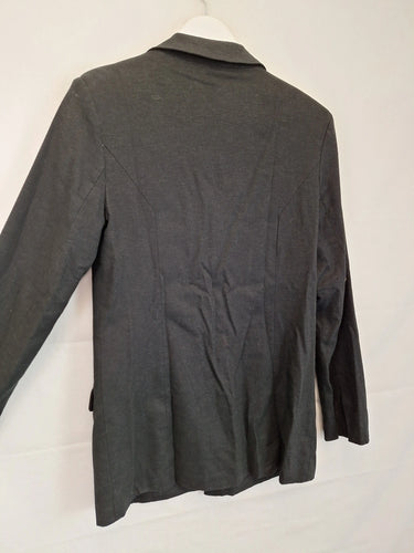 All Things Golden Linen Blend Classic Long  Blazer Size S by SwapUp-Online Second Hand Store-Online Thrift Store