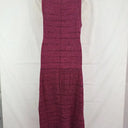 Alpha60 Fuchsia Pin Pleat Knit Maxi Dress Size S by SwapUp-Online Second Hand Store-Online Thrift Store