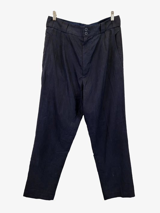 Alpha60 Navy Tapered Casual Pants Size L by SwapUp-Online Second Hand Store-Online Thrift Store