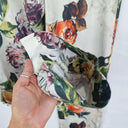 Andiamo Tapered Roses Elasticated Split Hem Pants Size 10 by SwapUp-Online Second Hand Store-Online Thrift Store