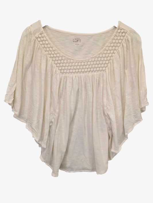 Ann Taylor Cotton Relaxed Top Size S by SwapUp-Online Second Hand Store-Online Thrift Store
