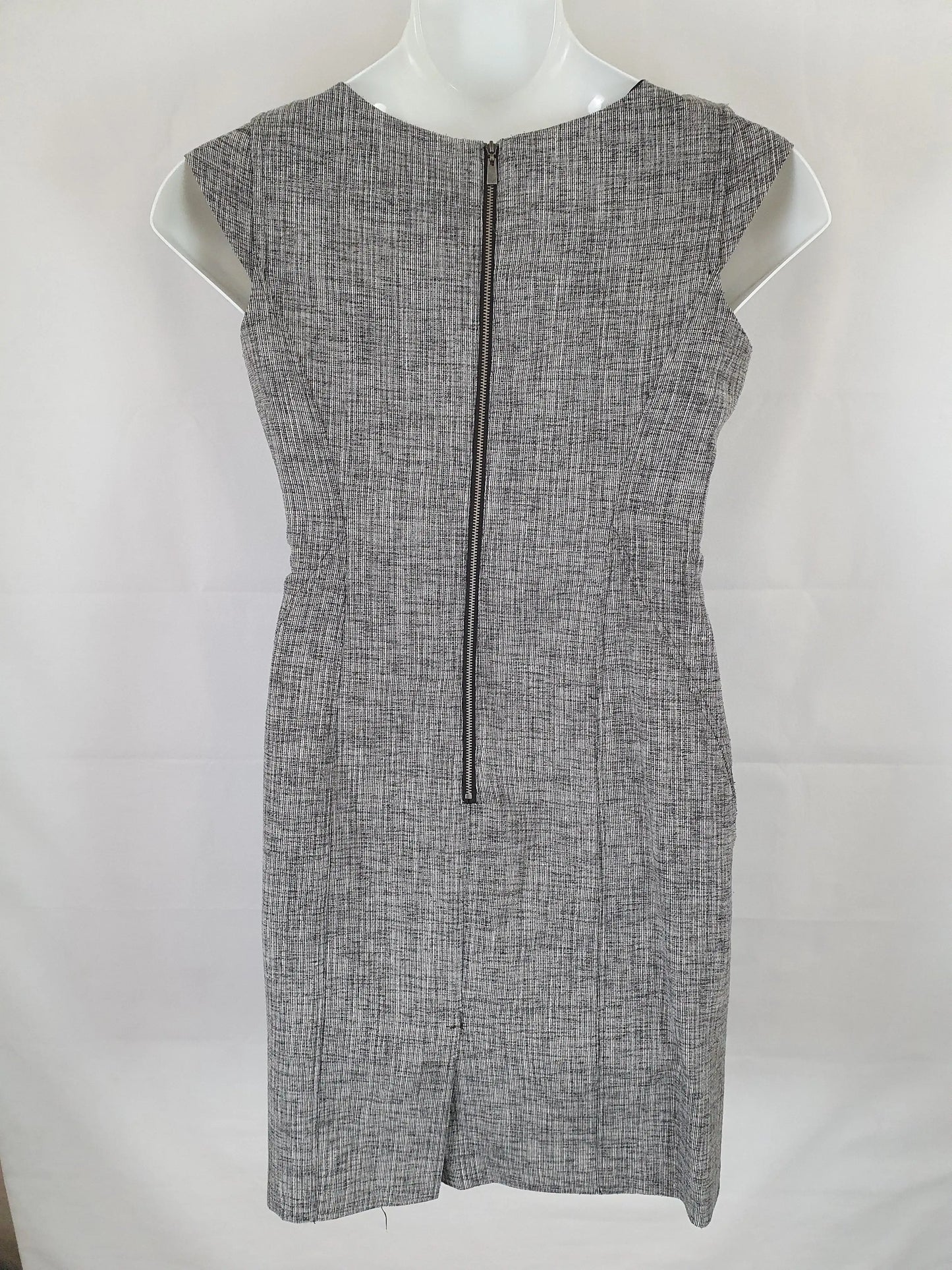 Ann Taylor Shift Office Midi Dress Size 14 Petite by SwapUp-Second Hand Shop-Thrift Store-Op Shop 