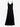 Anna Quan Knitted Flared Onyx Dress Size 8 by SwapUp-Online Second Hand Store-Online Thrift Store