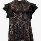 Anna Sui Lace High Neck Top Size 8 by SwapUp-Online Second Hand Store-Online Thrift Store