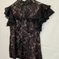 Anna Sui Lace High Neck Top Size 8 by SwapUp-Online Second Hand Store-Online Thrift Store