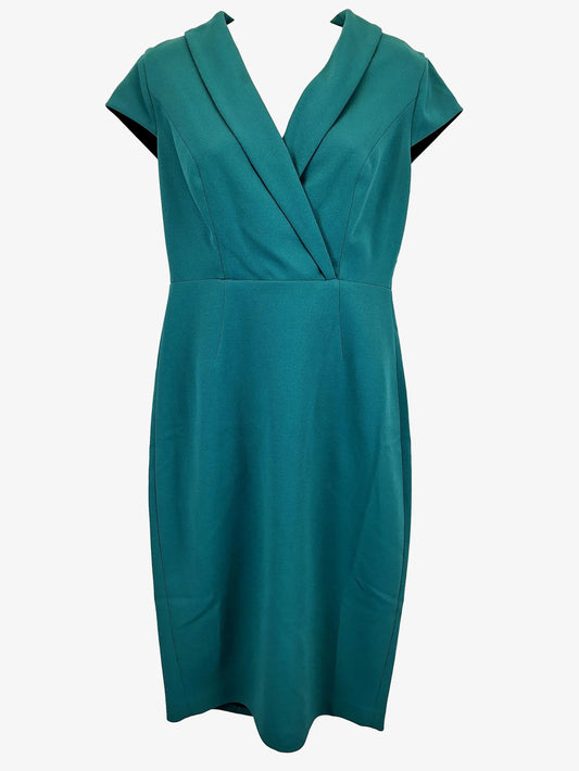 Anthea Crawford Structured Cocktail Midi Dress Size 10 by SwapUp-Online Second Hand Store-Online Thrift Store